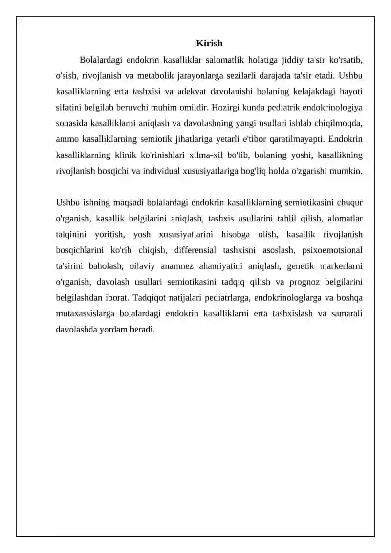 Bolalardagi endokrin kasalliklar semiotikasi 3