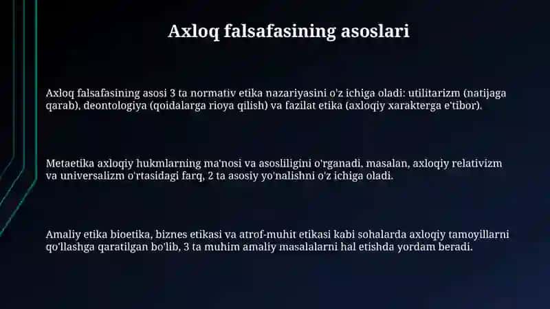 Ahloq falsafasi 3