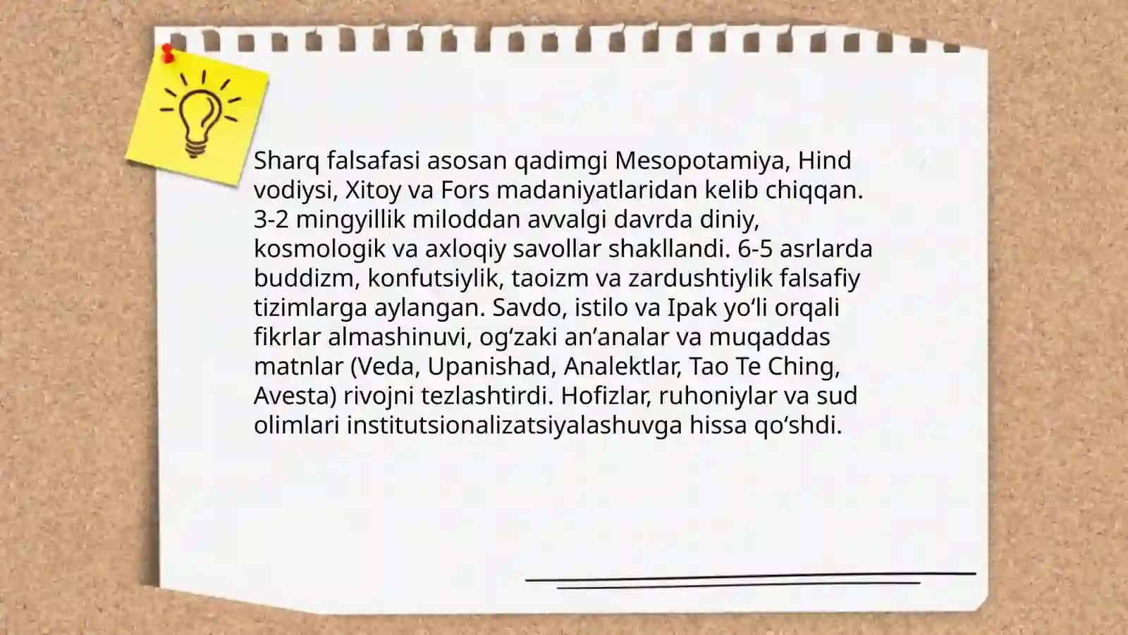Sharq Falsafasi uning kelib chiqishi va taʼsiri 3