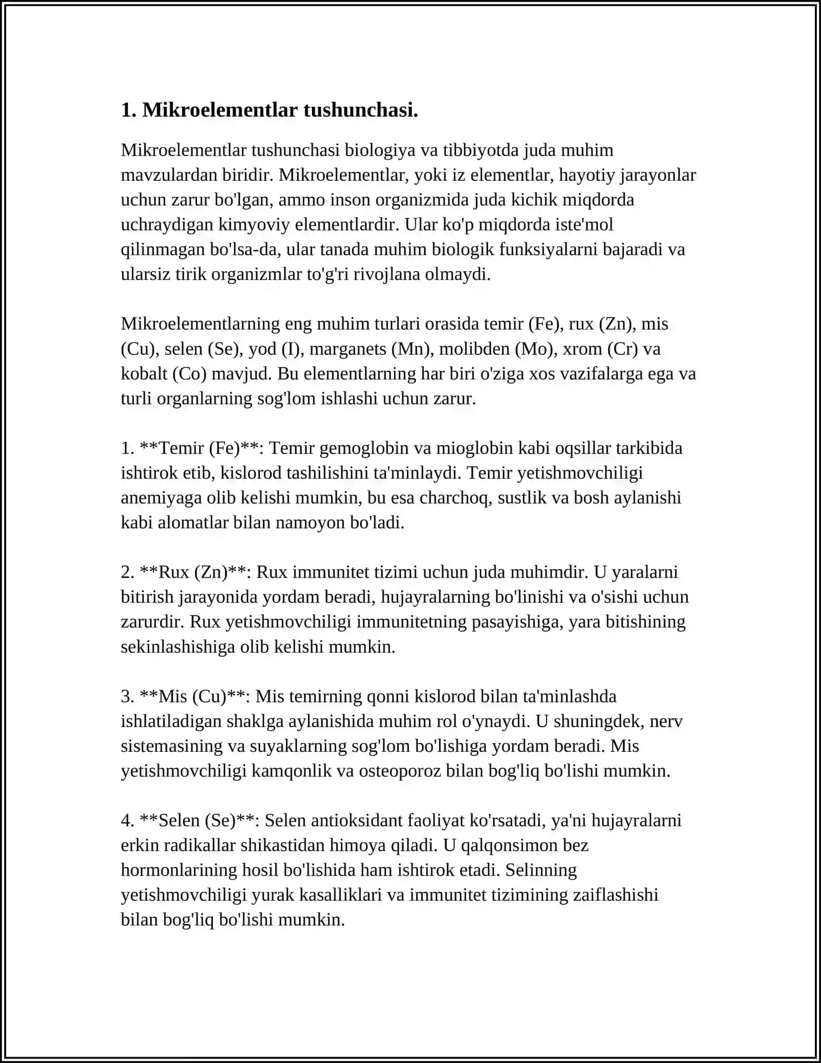 AVLOGIYA KAFEDRASI MUSTAQIL ISH 3