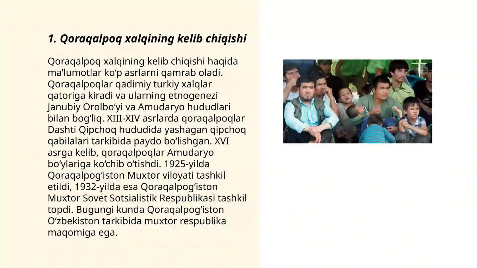 Qoraqalpoq xalqining etnik shakillanishi 3