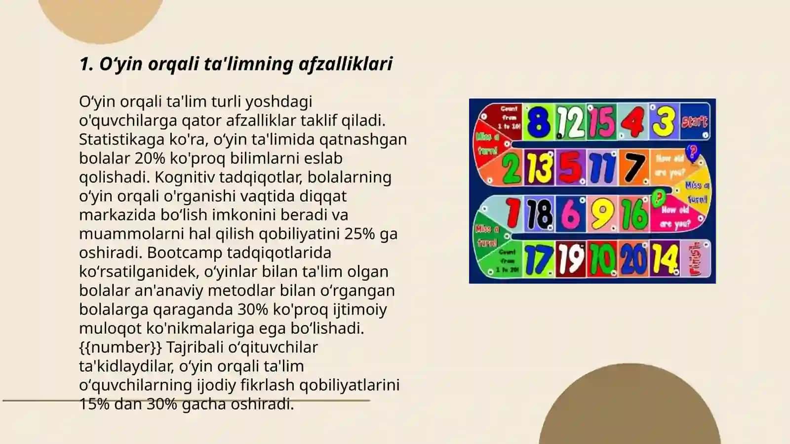 Oʻyin orqali ta'limning afzalliklari 3