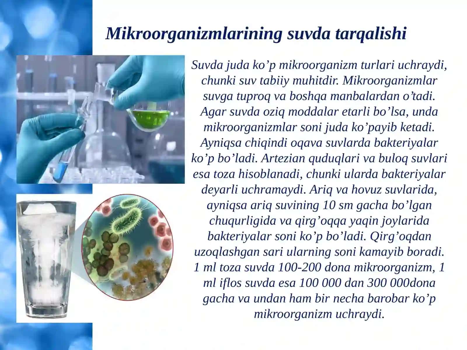 Biosfera va mikroorganizmlar ekologiyasi 3