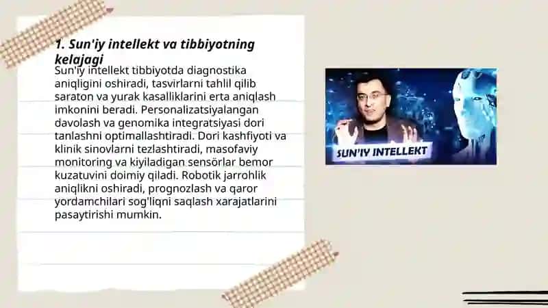 Sun'iy intellekt va tibbiyotning kelajagi 3