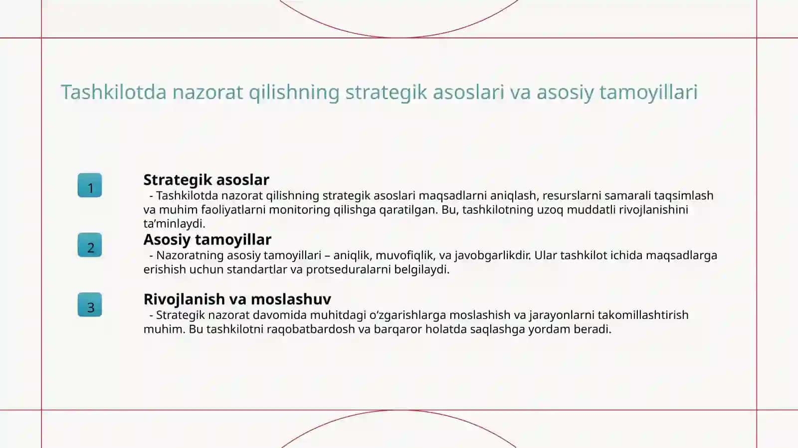 Strategik asoslar 3