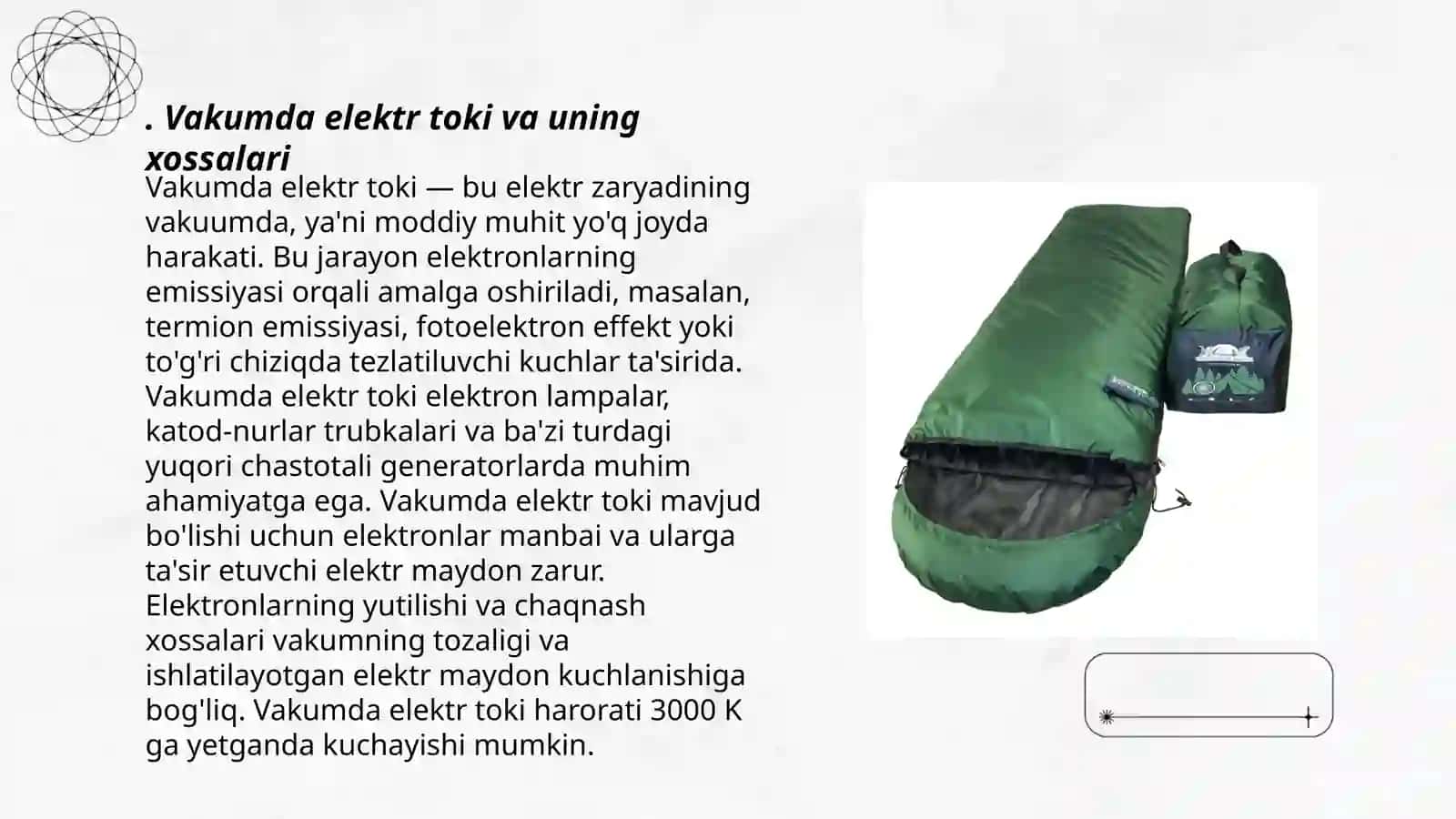 Vakumda elektr toki va uning xossalari 3