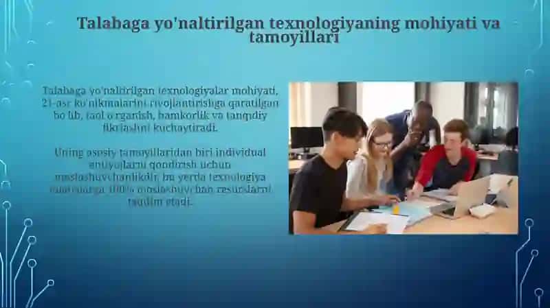Talimning shaxsga yo'naltirish texnalogiya 3