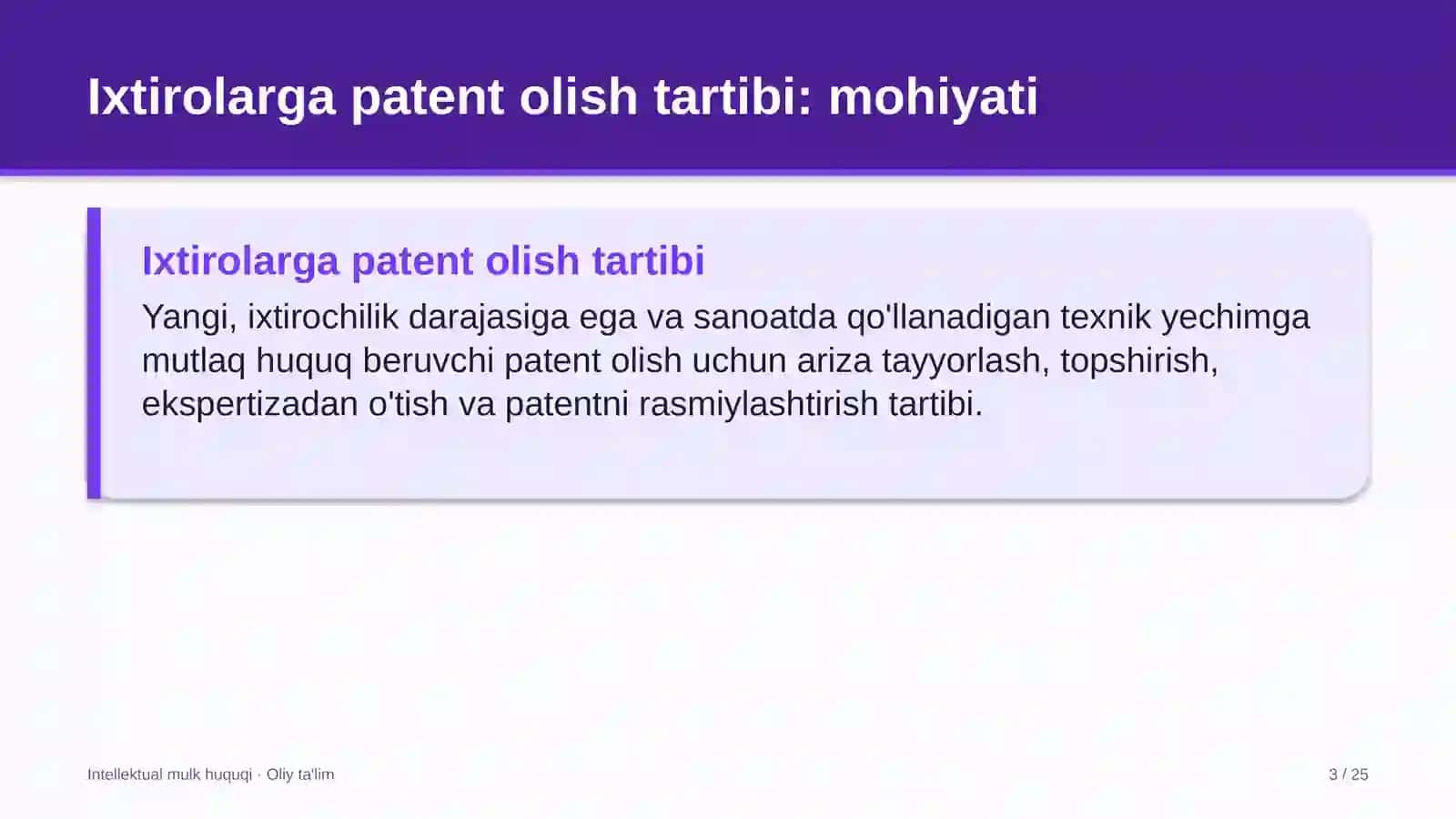 raqamli transformatsiya loyihalarida ixtirolarga patent olish tartibi 9135 3