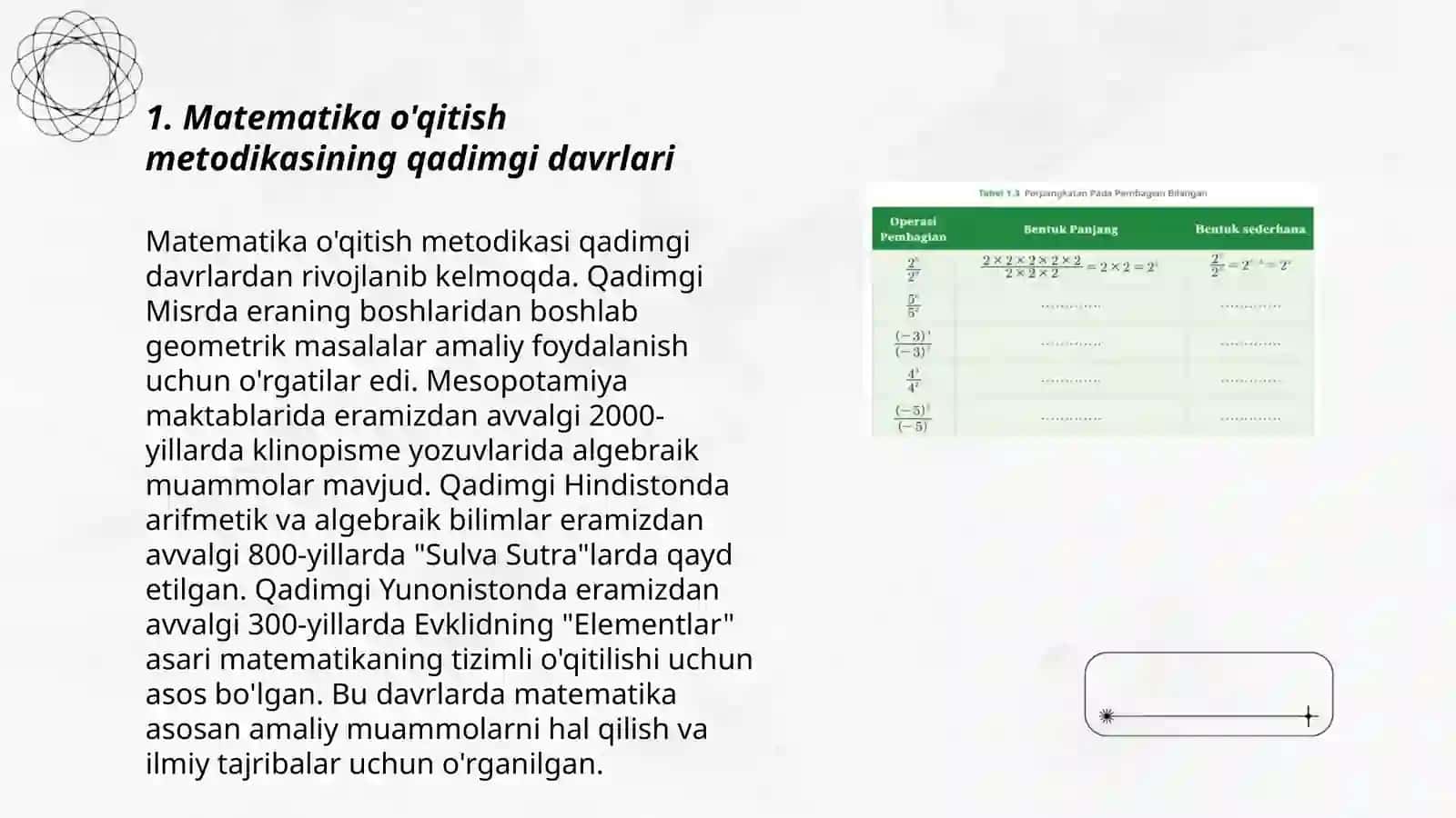 Matematika o'qitish metodikasining rivojlanish davrlari 3