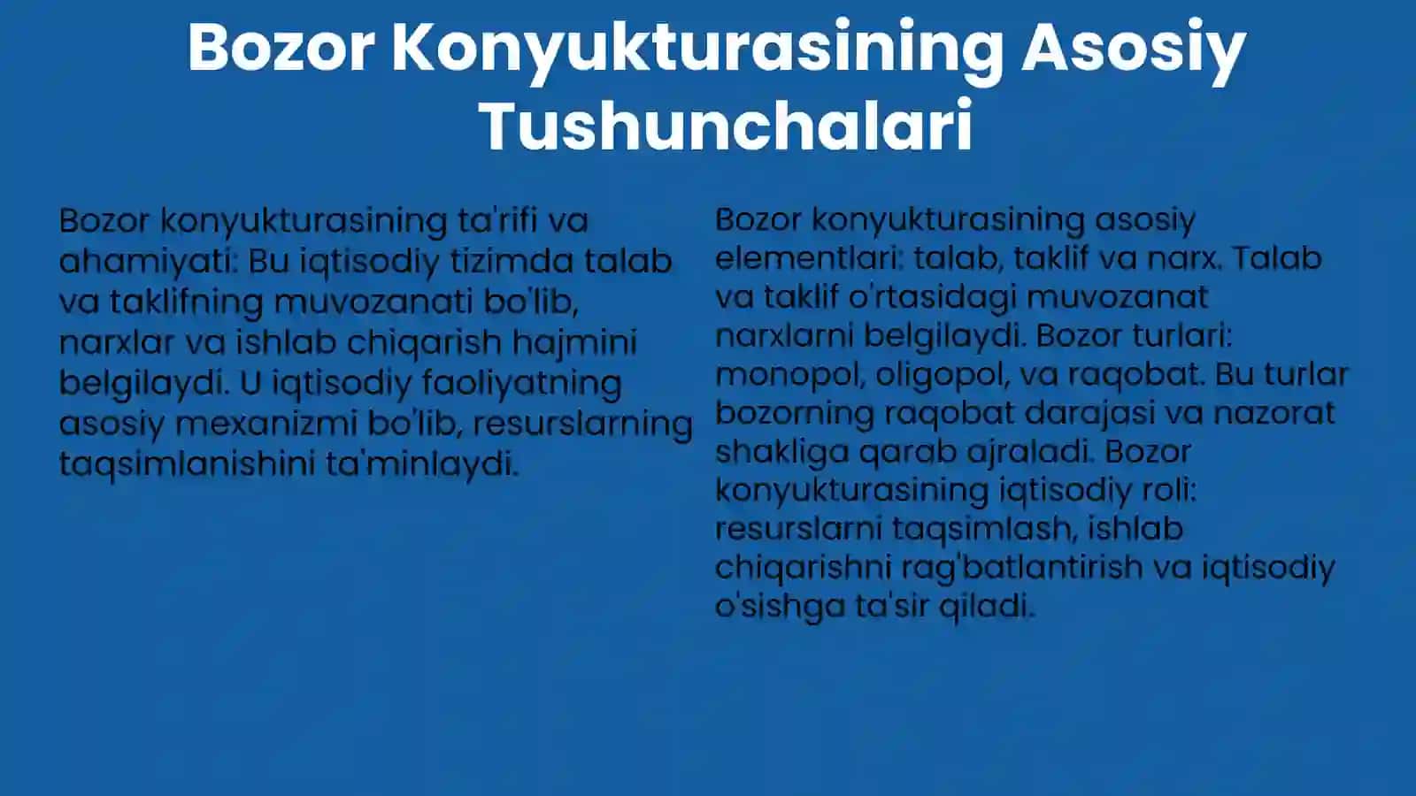 Bozor konyukturasining tahlili va bashorati 3