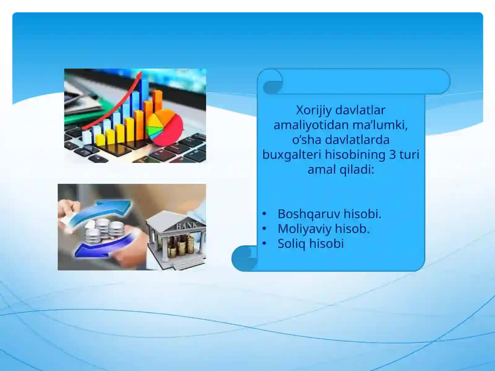 Moliyaviy hisobning elementlari 3