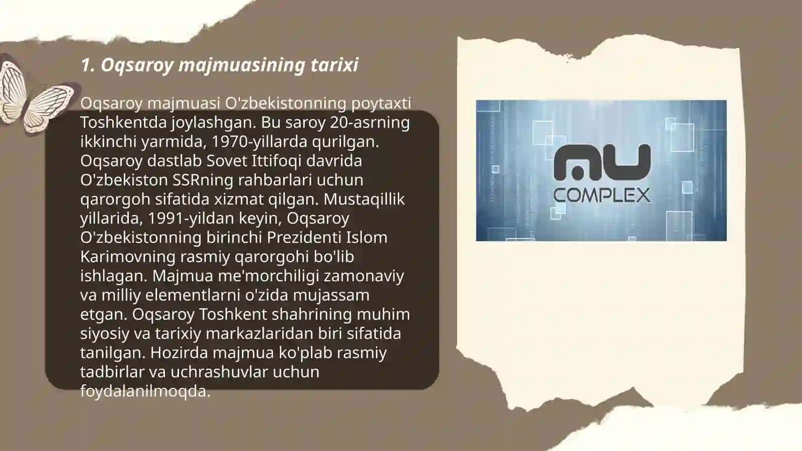 Oqsaroy majmuasi 3