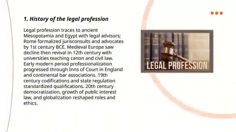 The Legal Profession 3