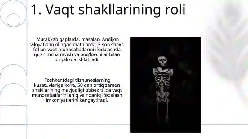 Zamonaviy til va skelet o'xshashligi 3