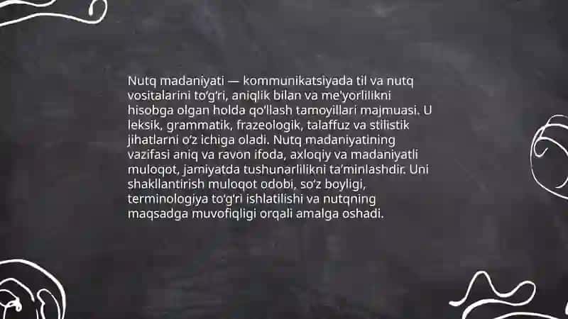 Nutq madaniyati va uslubshunoslik 3