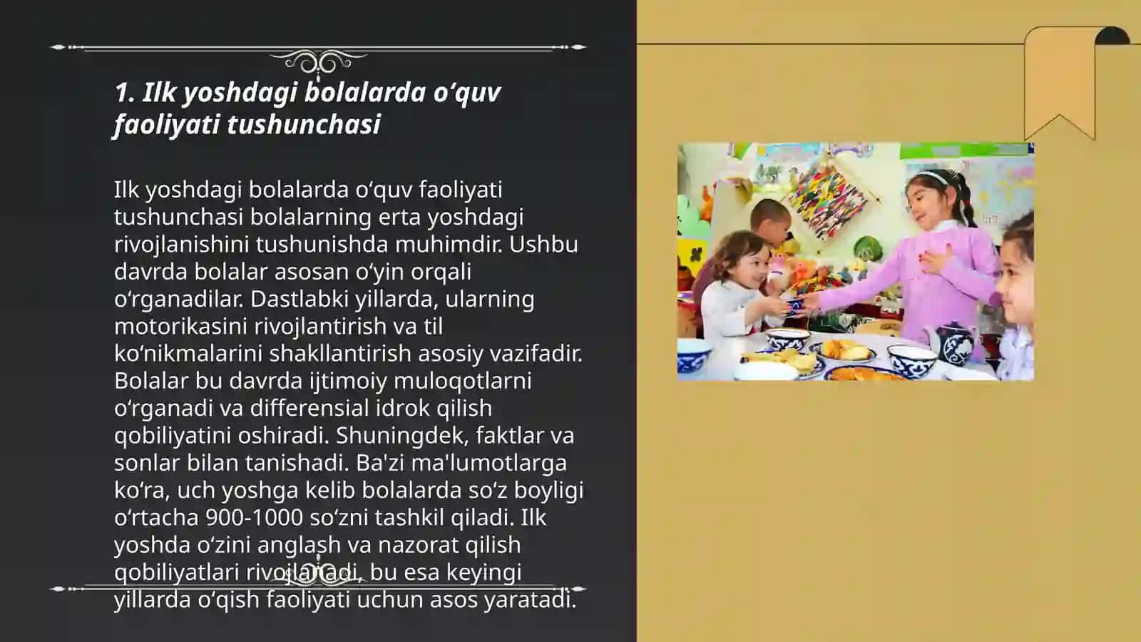 Ilk yoshdagi bolalarda oʻquv faoloyatini shakllanishini dastlabgi xususiyatlar 3