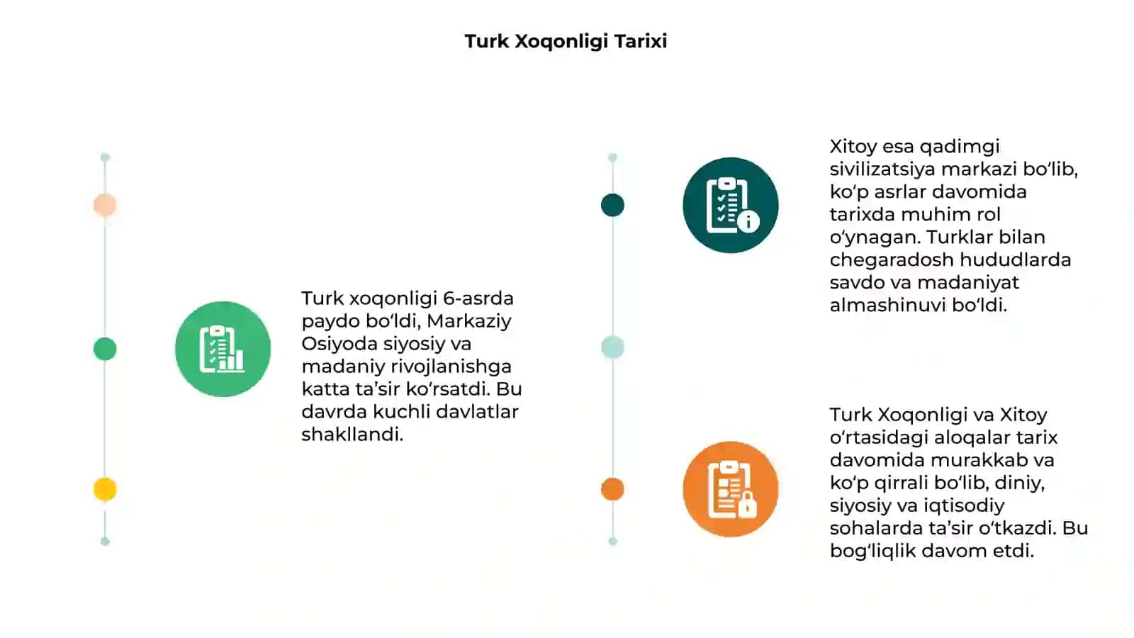 Turk xoqonligi va Xitoy haqida slayd 3