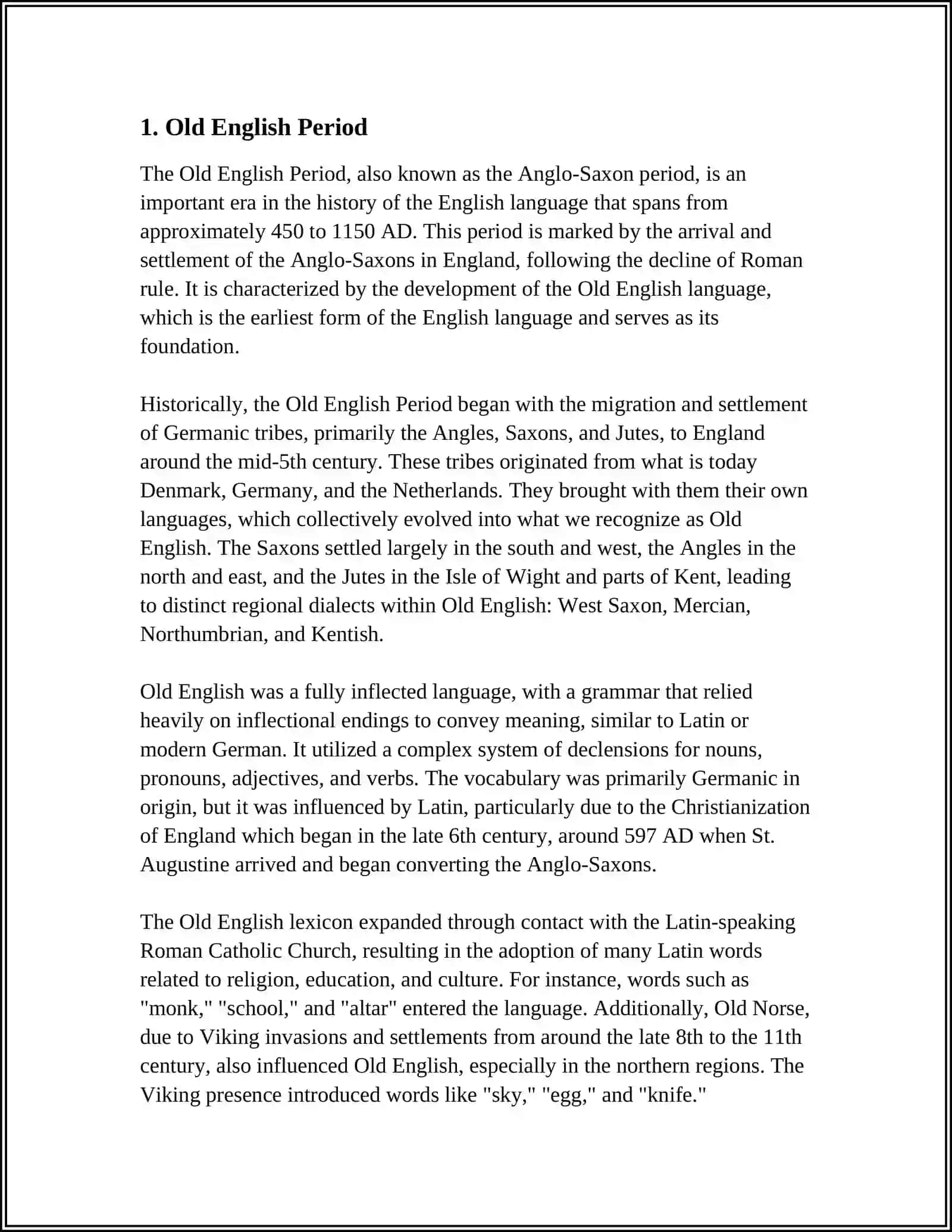 PERIODS OF ENGLISH LITERATURE 3