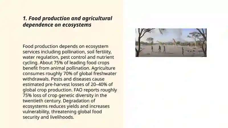 The Dependence of Human on Nature 3