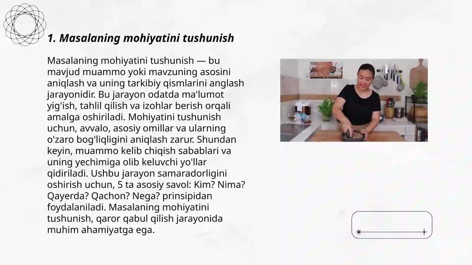 Masala yechimini yozish yoʻllari 3