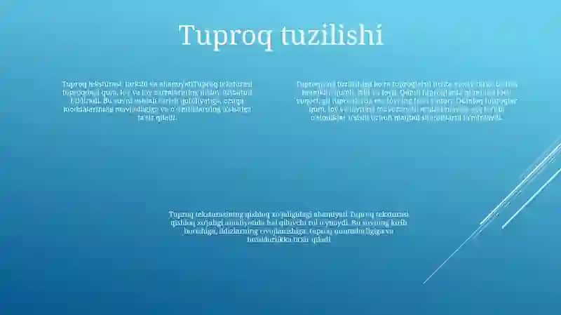 Tuproqning Mexanik Tarkibi 3