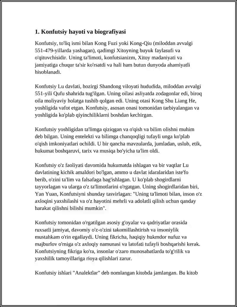 KONFUTSIY TA’LIMOTI 3