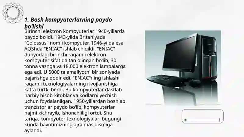 Kompyuterlarning yaratilish tarixi 3