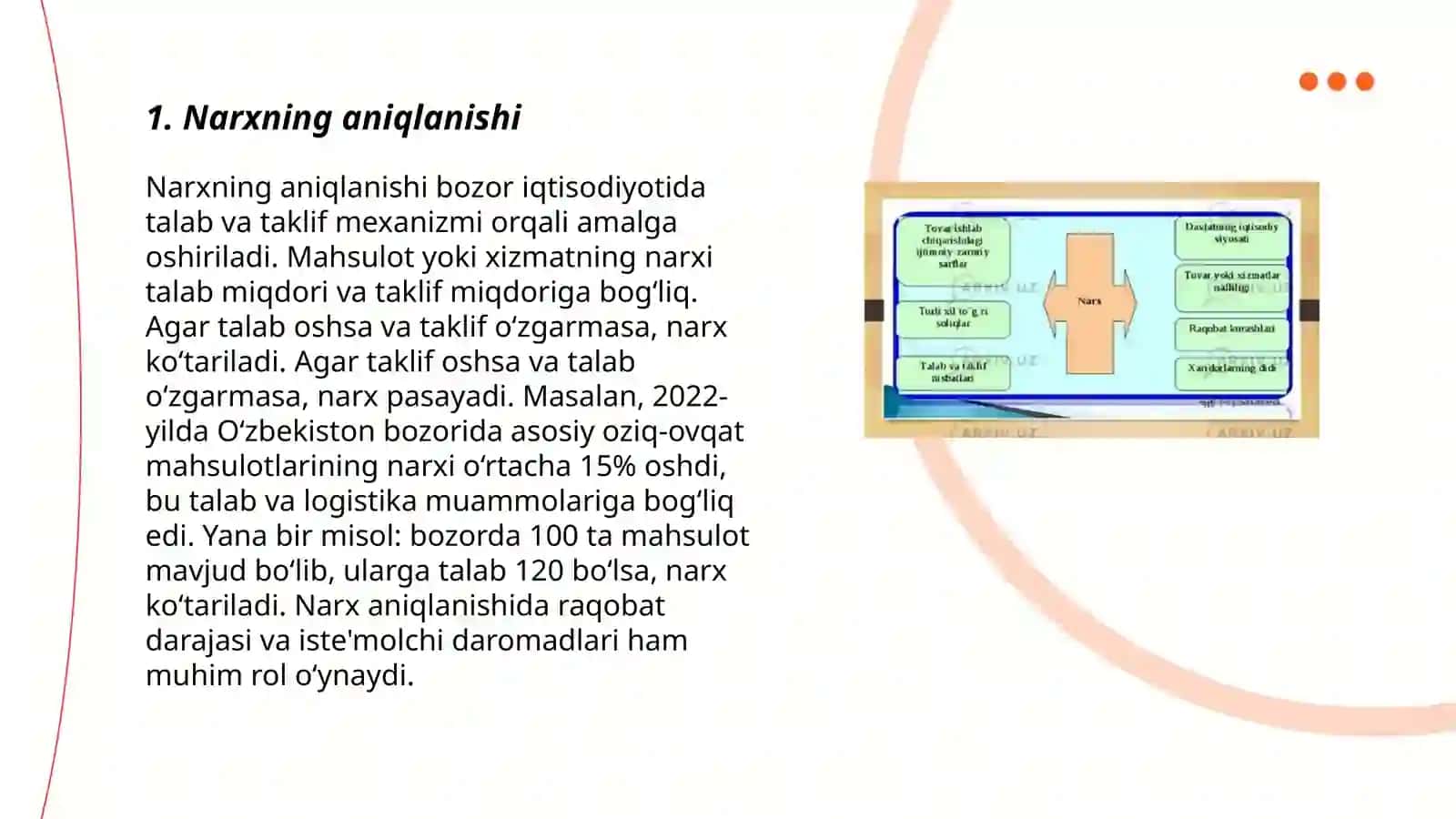 Narx va unga taʼsir qiluvchi omillar 3