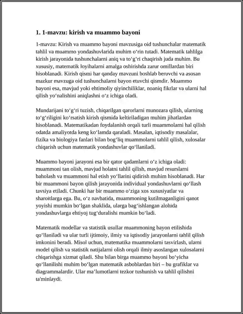 MAVZU BOYICHA PRIZITIDANTSIYA TAYORLAB BER 3