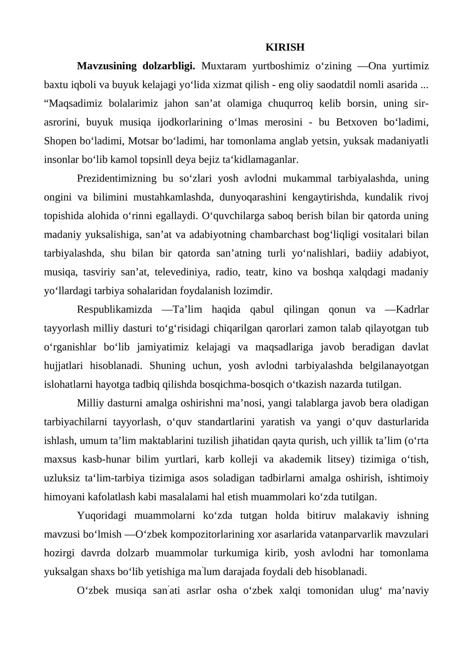 O‘zbek bastakori Mutal Burhonov san’atining tarixi va taraqqiyoti 3