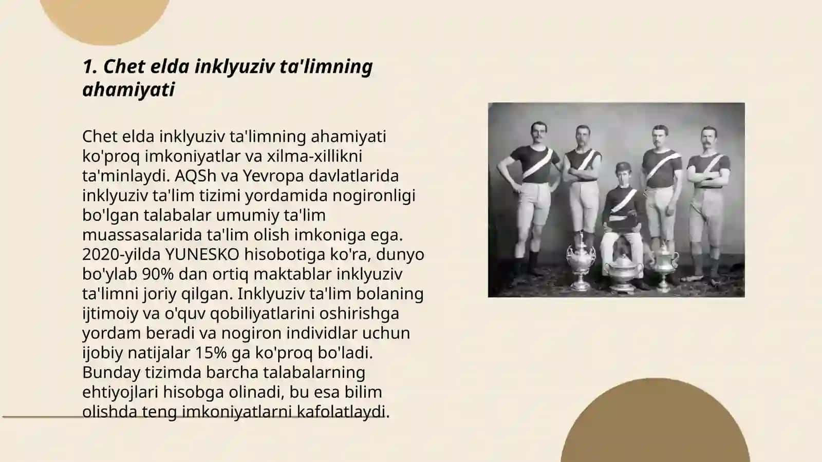 Chet elda alohida yordamga muhtoj bolalarning inklyuziv ta'limi 3
