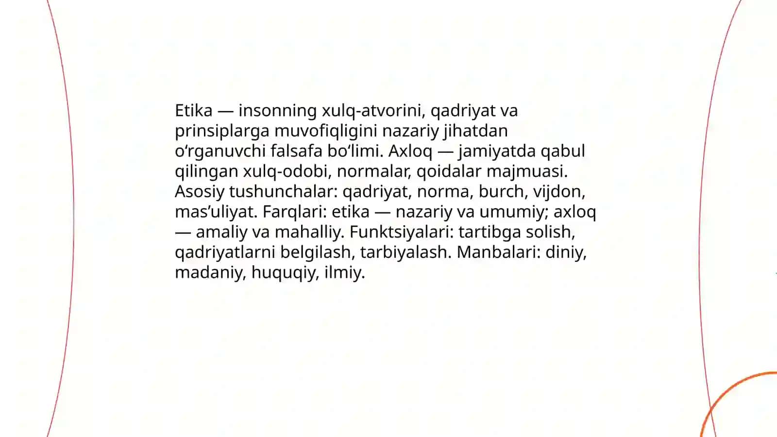 Etika axloq tushunchasi 3