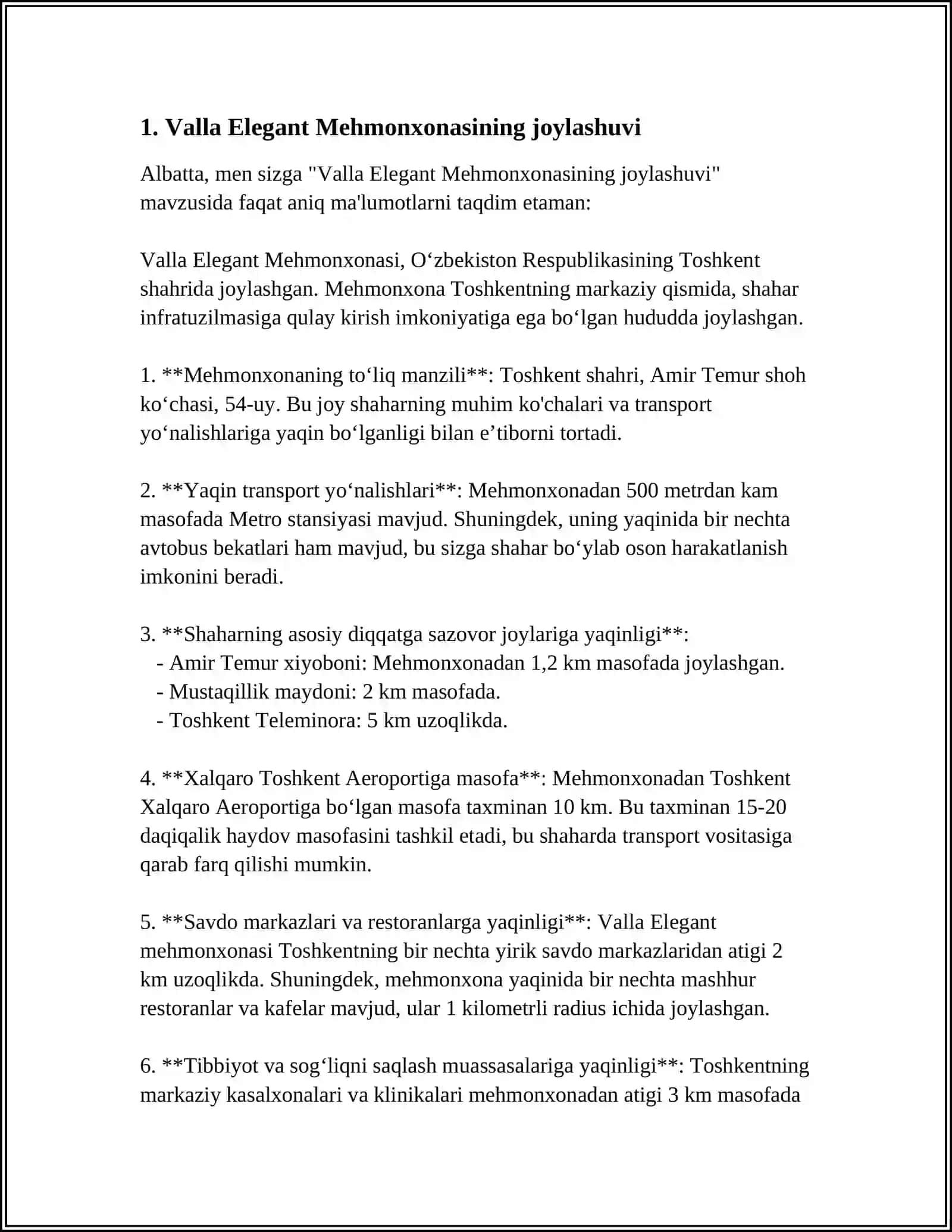 VALLA ELEGANT MEHMONXONASI 3