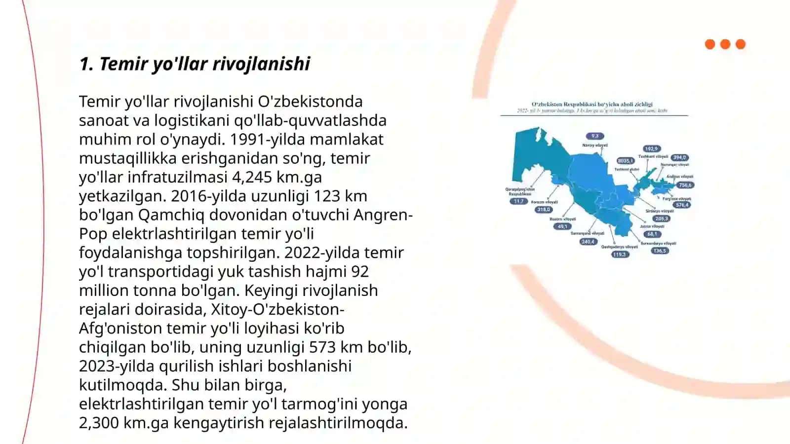 Temir yo'llar rivojlanishi 3