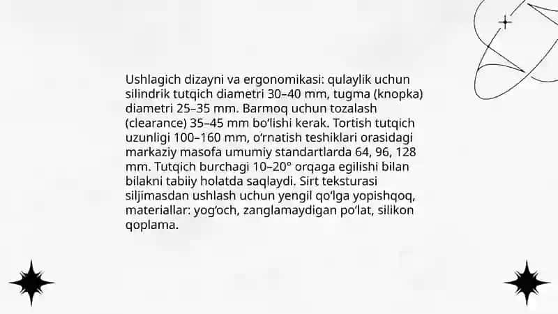 Ushlagich yasash texnikalari 3