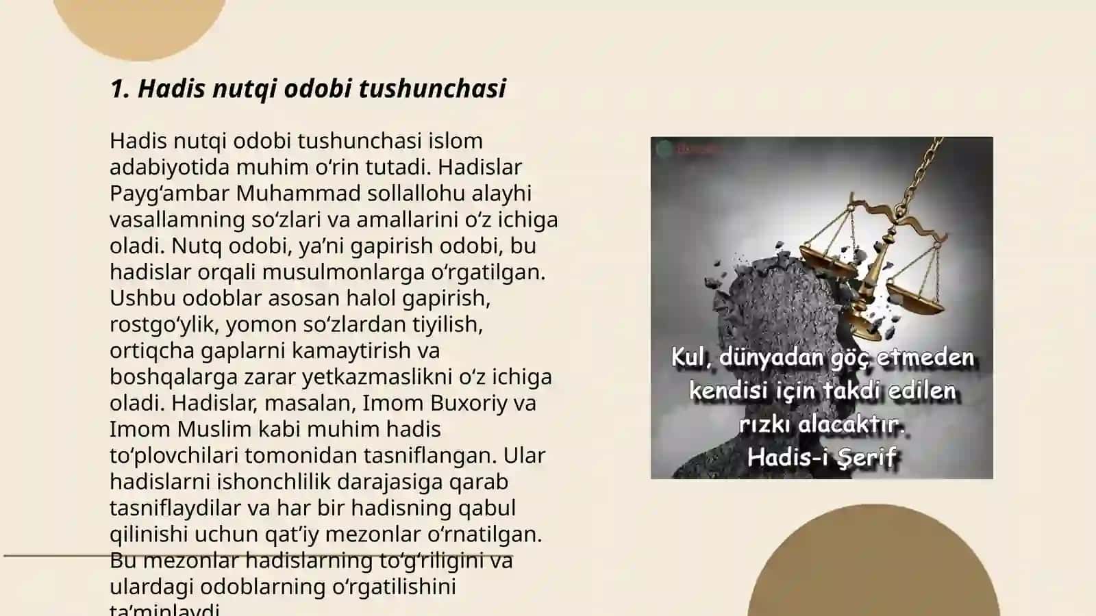 Hadis nutqi odobi masalasi 3