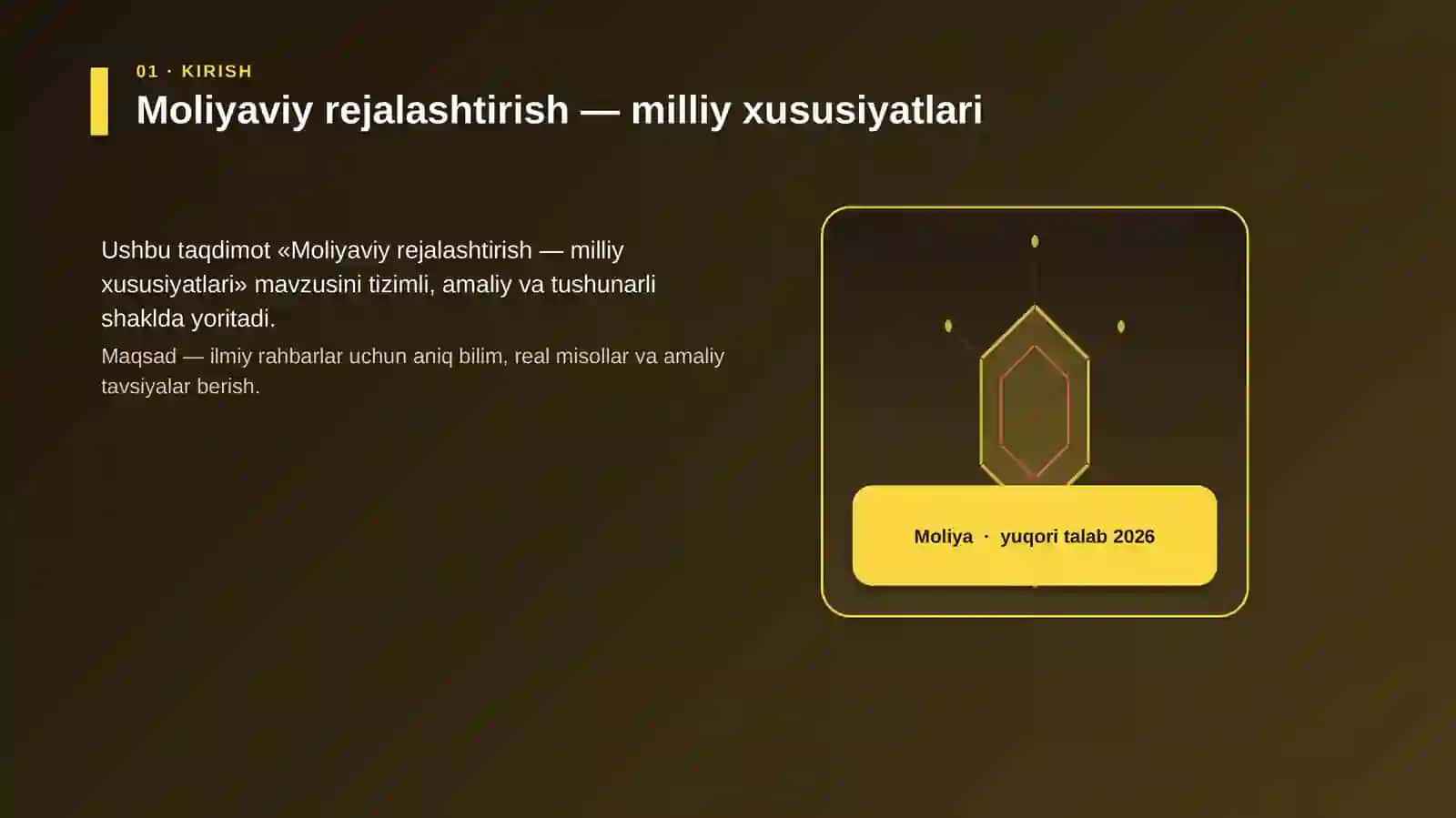 Moliyaviy rejalashtirish — milliy xususiyatlari 3