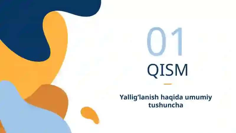 O’TKIRYALLIG’LANISH 3