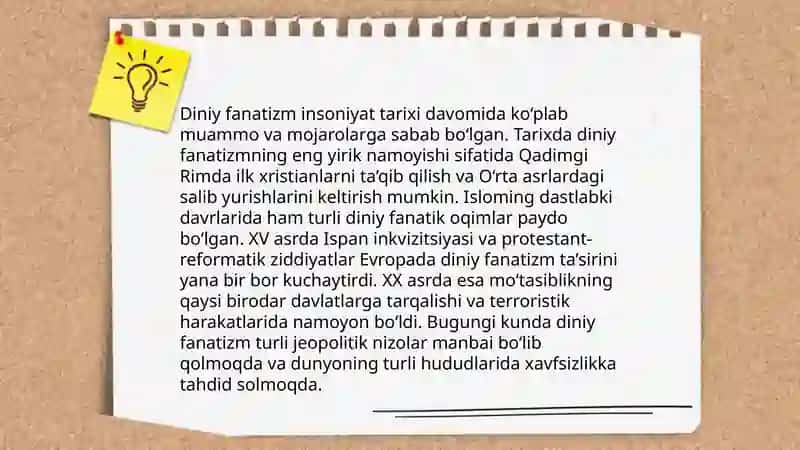 Diniy fanatizm: Tarixi va rivojlanishi 3