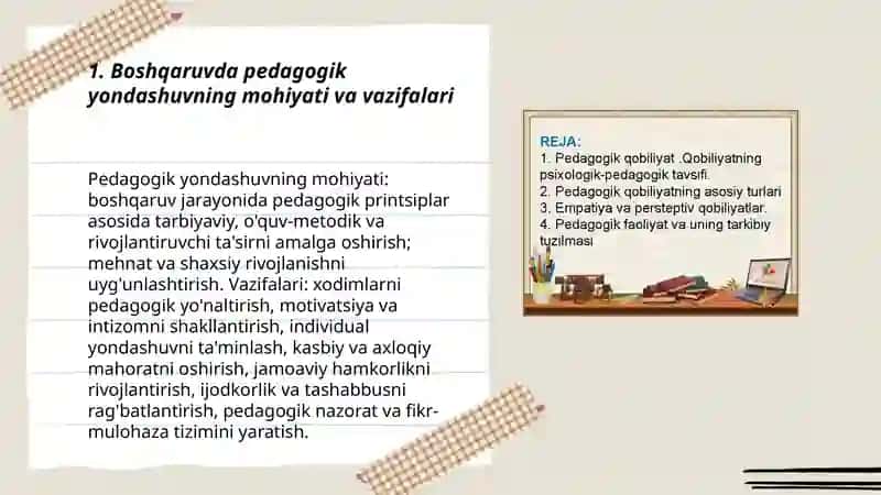 Boshqaruvning pedagogik- psixologik xususiyatlari 3