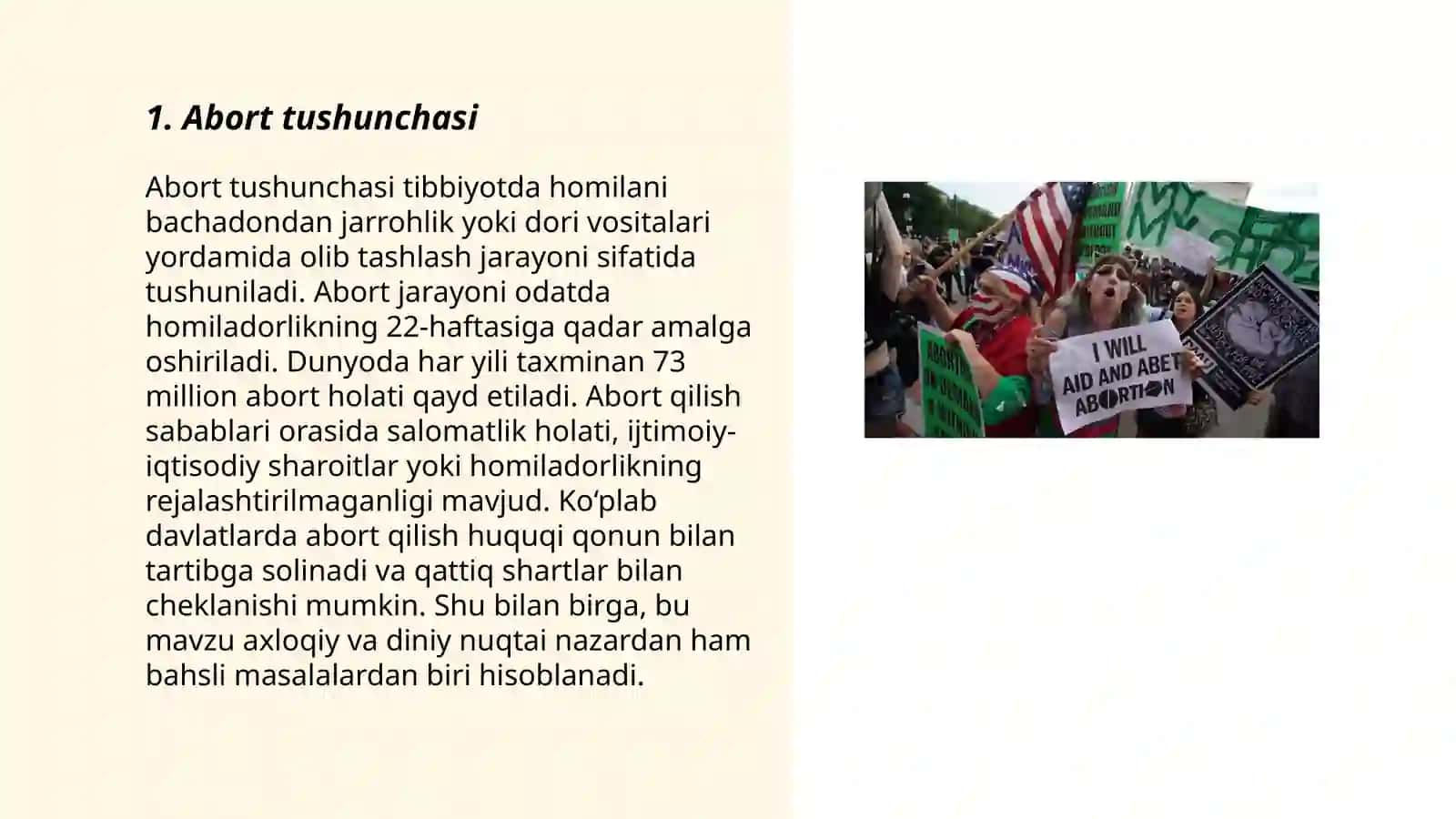 Abort tushunchasi 3