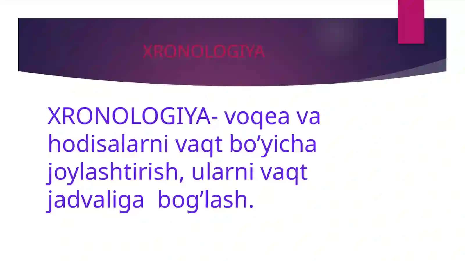 ANTROPOLOGIK DAVRLASHTIRISH VA XRONOLOGIYA 3