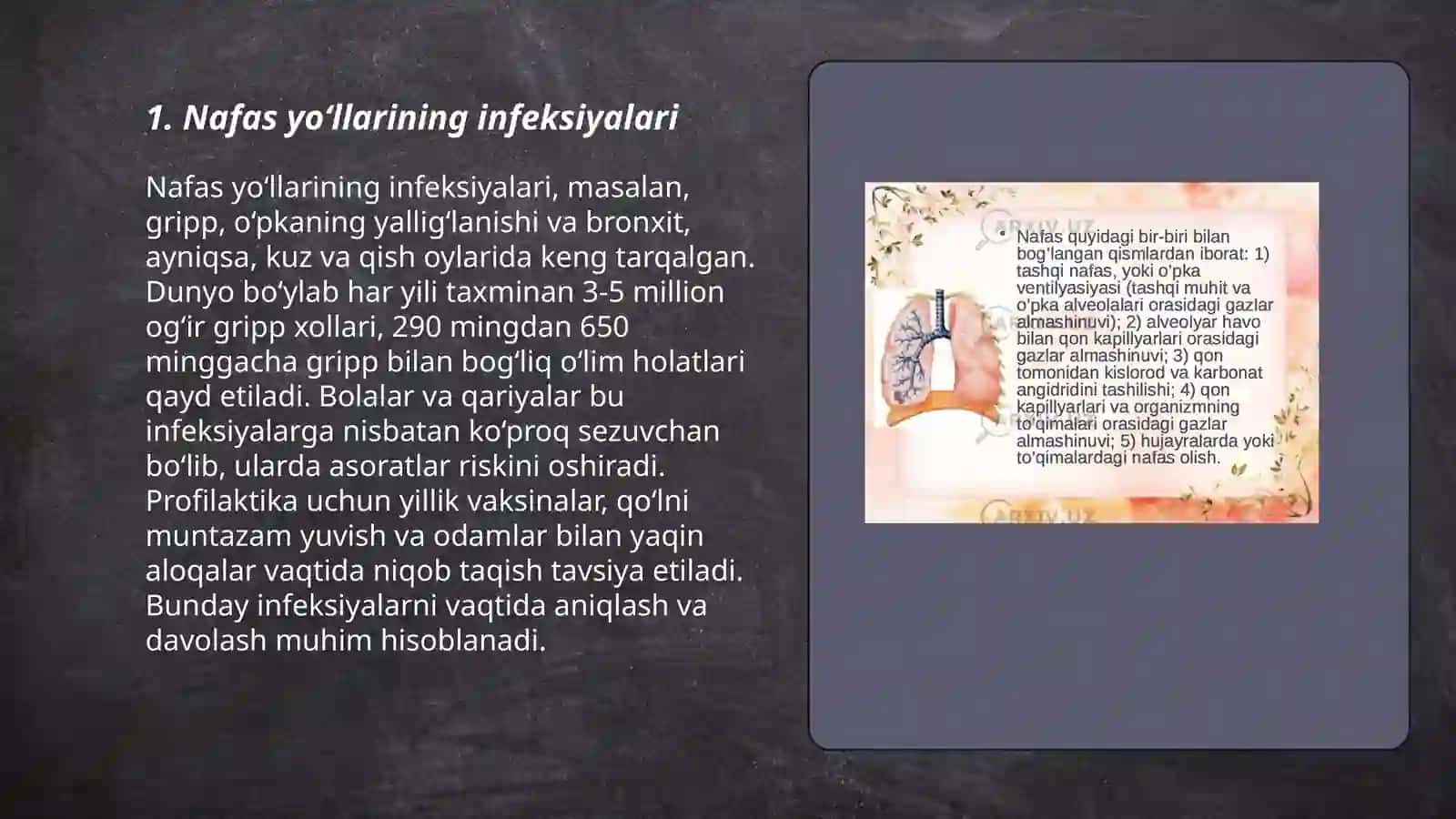 Nafas tizimi kasalliklari 3
