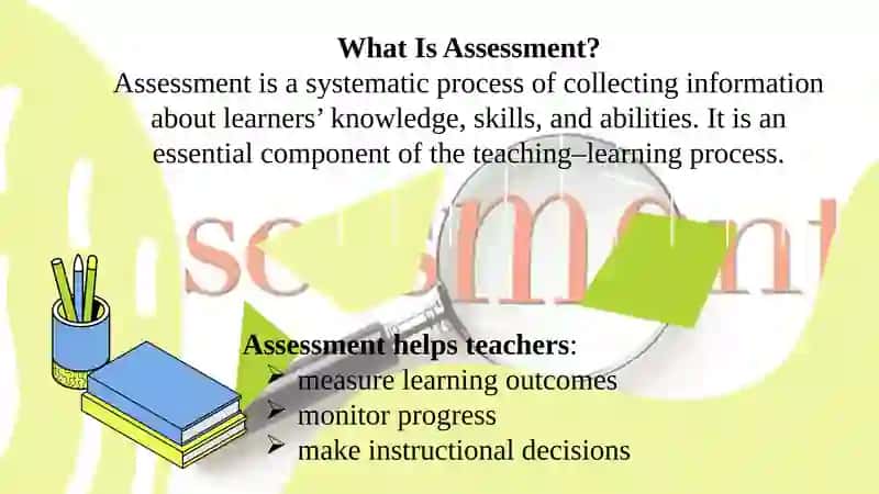 Principles of assessment 3