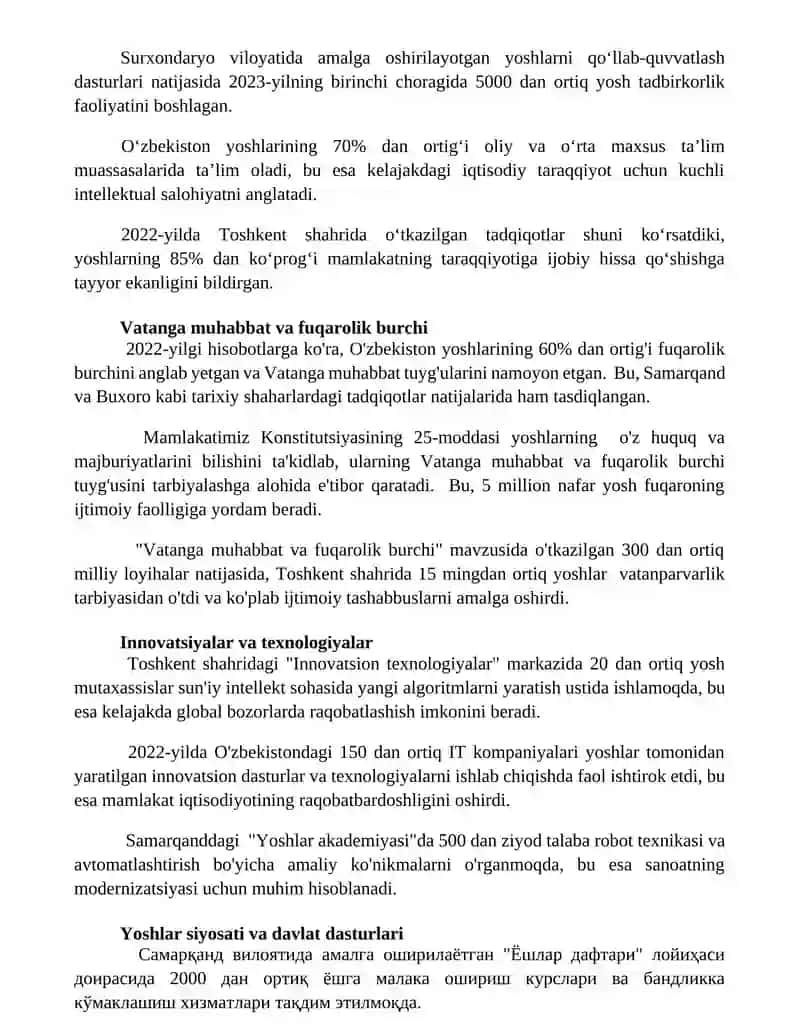Ta'lim va tarbiya: kelajak poydevori 3
