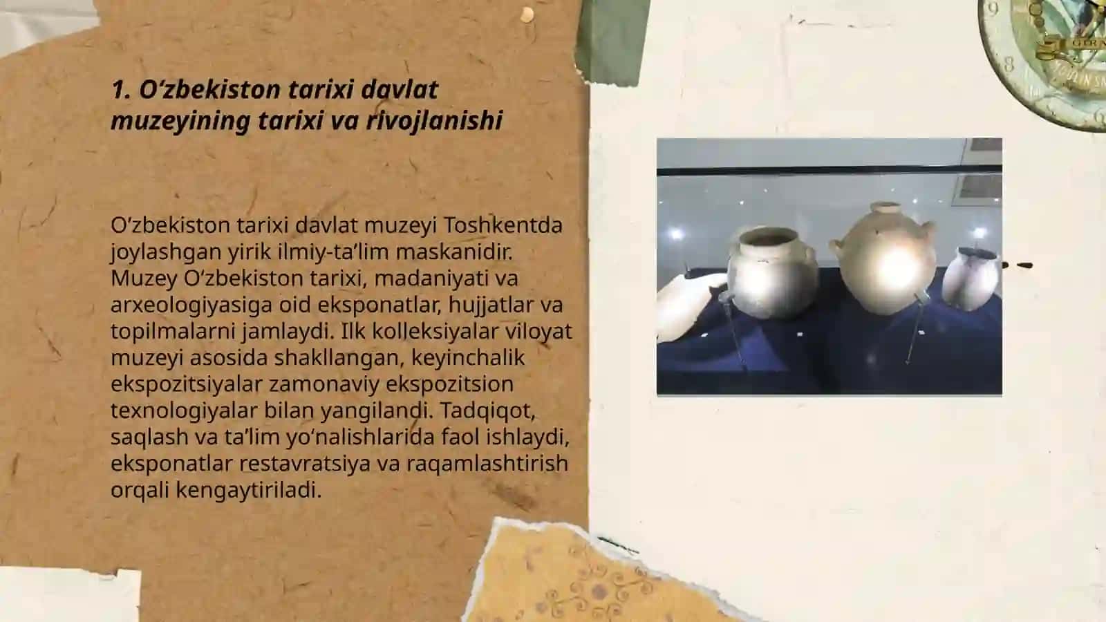 Oʻzbekiston tarixi davlat muzeyi 3