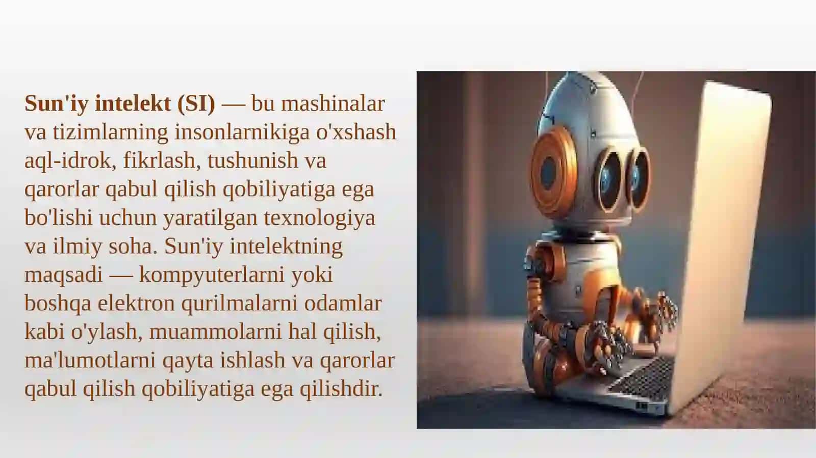 Sun’iy intellekt tushunchasi 3