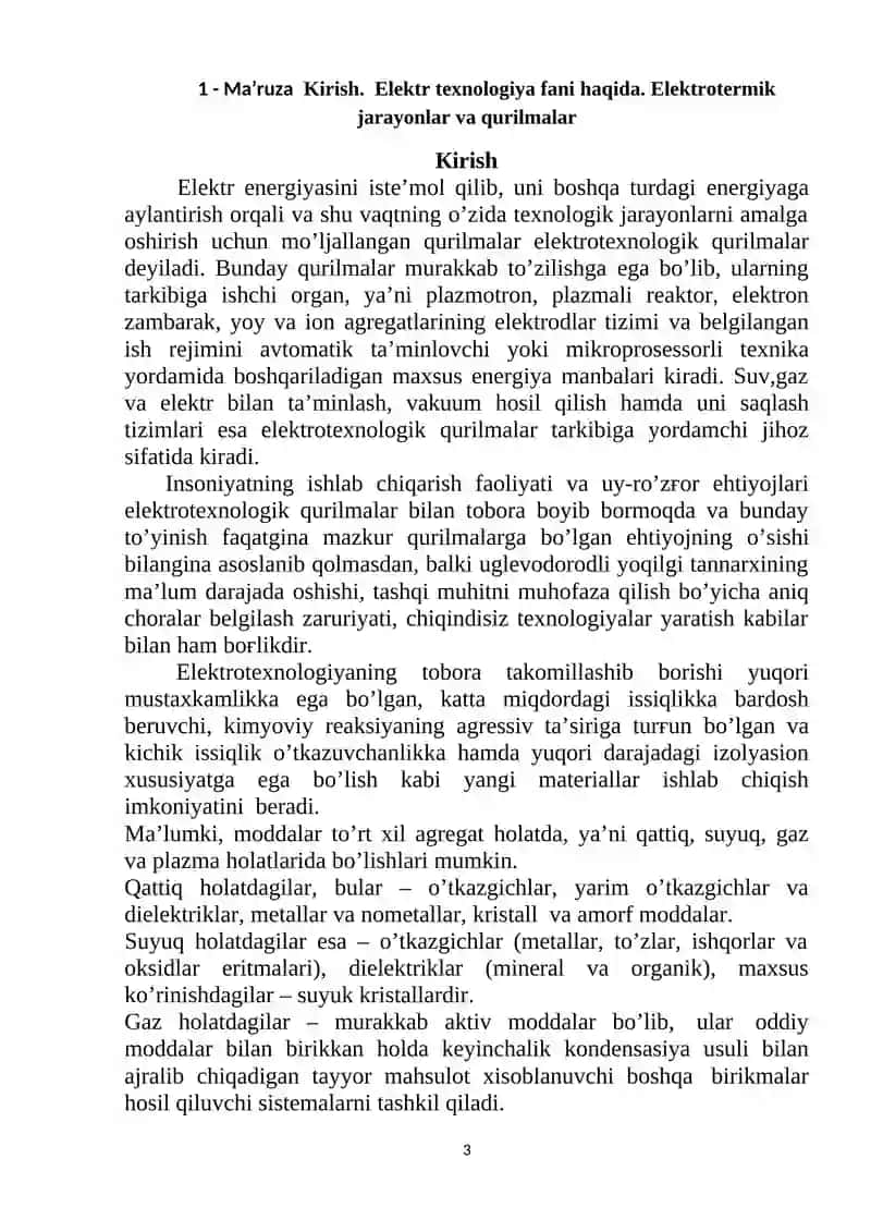 ELEKTR TEXNOLOGIK QURILMALAR 3
