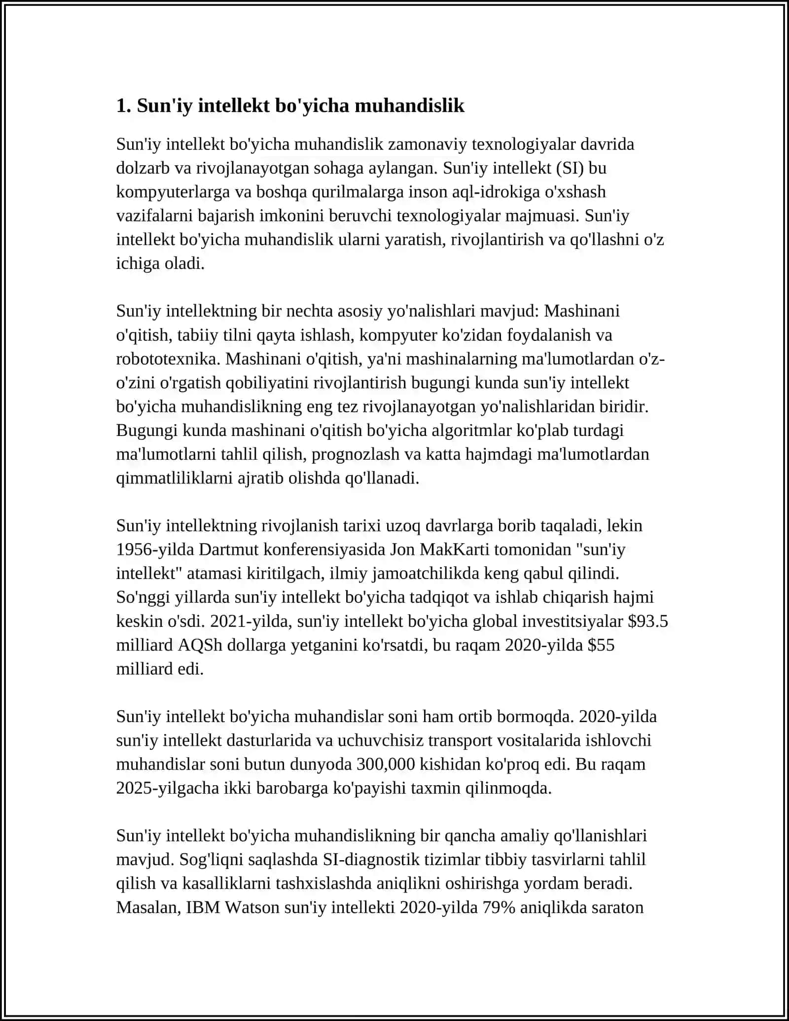 Sun'iy intellekt bo'yicha muhandislik 3