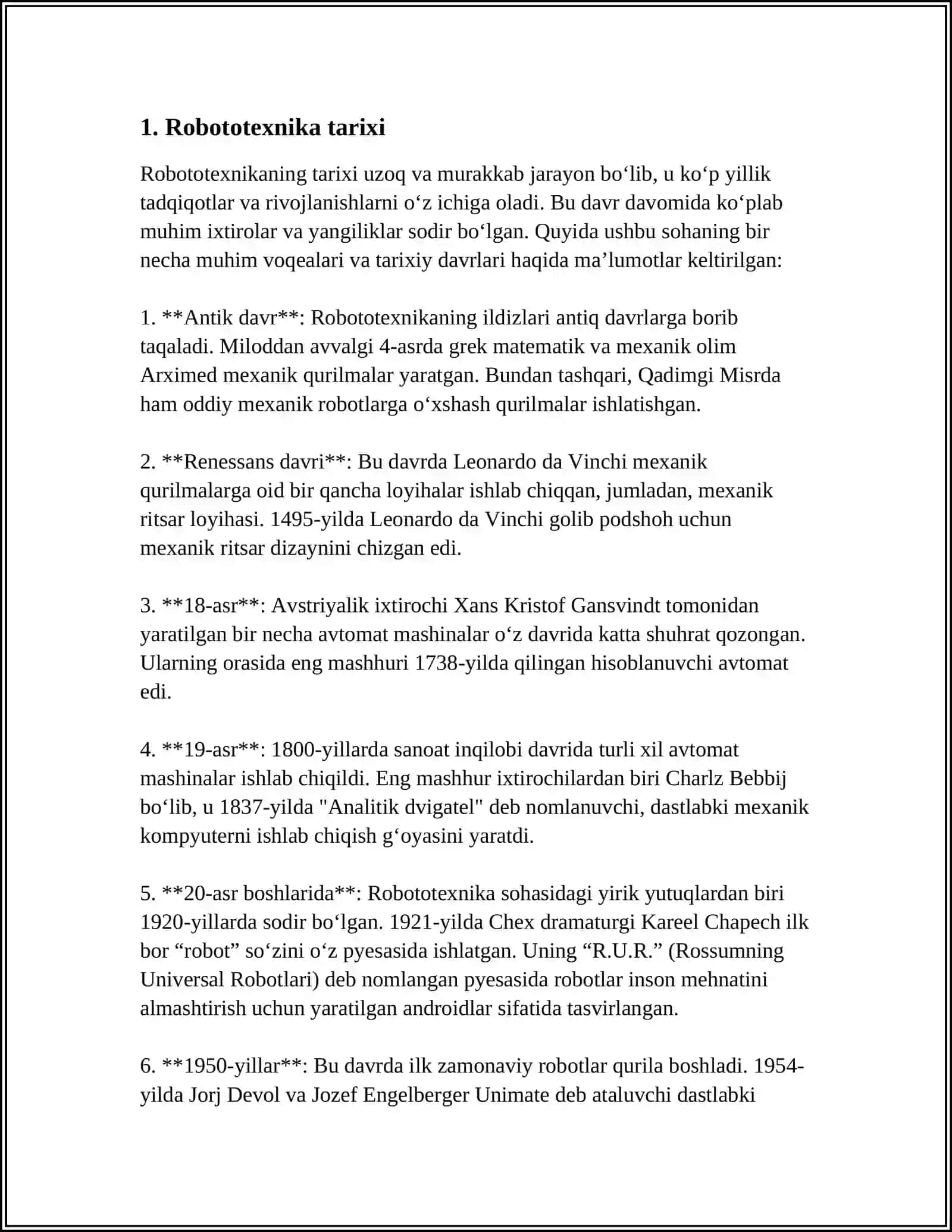 ROBOTOTEXNIK QURILMALARNING ISHLASH ASOSLARI 3